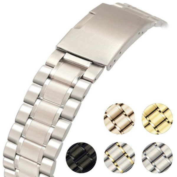 watch bands universal stainless steel band butterfly buckle clasp replacement strap 18mm 20mm 22mm 24mm, Black;brown
watch bands universal stainless steel band butterfly buckle clasp replacement strap 18mm 20mm 22mm 24mm, Black;brown