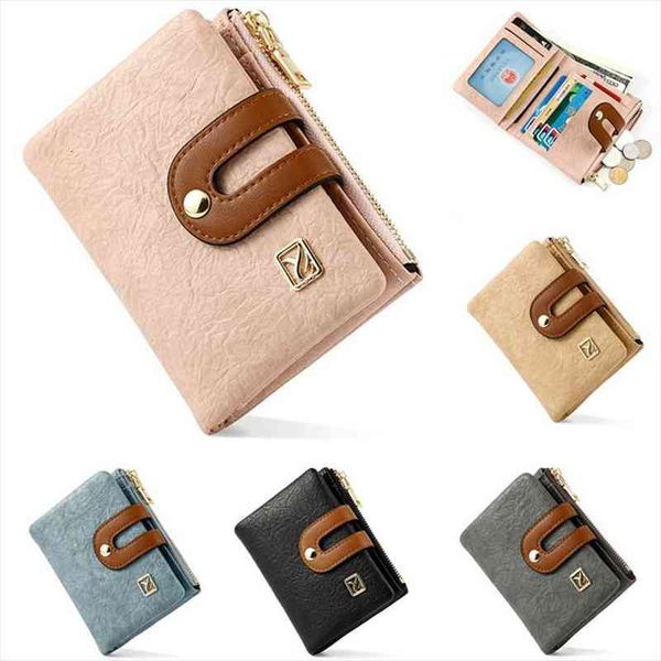 womens vintage design soft leather short wallets card holder zipper coin ladies purse female bifold small wallet, Red;black
womens vintage design soft leather short wallets card holder zipper coin ladies purse female bifold small wallet, Red;black