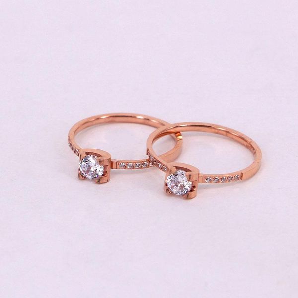 cluster rings titanium steel small diamond four-claw clip zircon rose gold ring tail personalized index finger, Golden;silver
cluster rings titanium steel small diamond four-claw clip zircon rose gold ring tail personalized index finger, Golden;silver