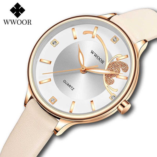 women watches wwoor brand luxury designer white ladies dress quartz watch for women leather casual wristwatch gift xfcs 210527, Slivery;brown
women watches wwoor brand luxury designer white ladies dress quartz watch for women leather casual wristwatch gift xfcs 210527, Slivery;brown