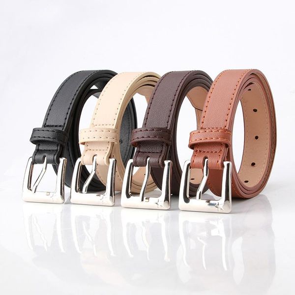 belts casual pu leather belt for women designer brand metal pin buckle waist strap female jeans trouser decoration waistband, Black;brown
belts casual pu leather belt for women designer brand metal pin buckle waist strap female jeans trouser decoration waistband, Black;brown