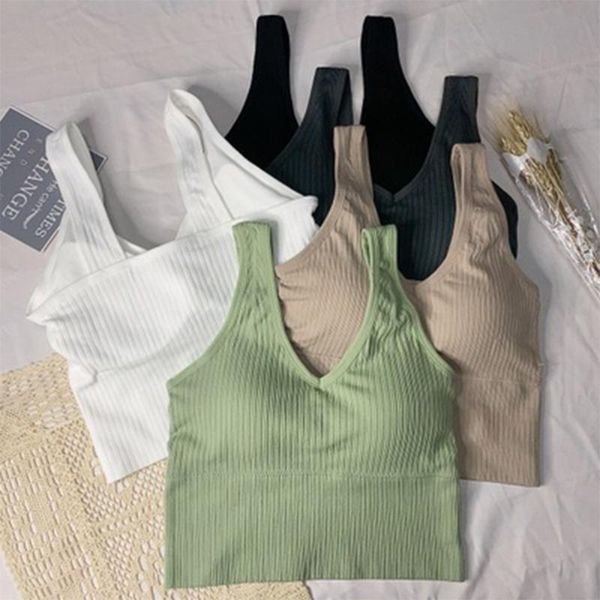 gym bra seamless beautiful back underwear no steel ring anti-glare thread tube sports exercise women's yoga outfit
gym bra seamless beautiful back underwear no steel ring anti-glare thread tube sports exercise women's yoga outfit