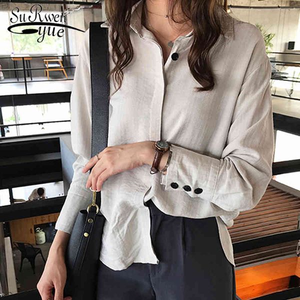 autumn elegant women blouses casual clothing long sleeve turn-down collar fashion shirts 5650 50 210508, White
autumn elegant women blouses casual clothing long sleeve turn-down collar fashion shirts 5650 50 210508, White