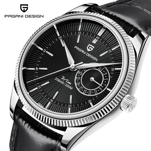 wristwatches 2021 men's watches pagani design men quartz sport waterproof vh65 movement military leather business reloj hombre, Slivery;brown
wristwatches 2021 men's watches pagani design men quartz sport waterproof vh65 movement military leather business reloj hombre, Slivery;brown