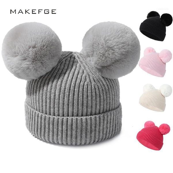 children's pompom knit hat for boys/girls winter hats kids beanie caps outdoor warm cotton double hedging cap cute &1, Yellow
children's pompom knit hat for boys/girls winter hats kids beanie caps outdoor warm cotton double hedging cap cute &1, Yellow