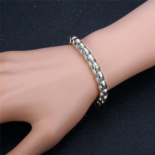 link, chain trendy men bracelet hiphop stainless steel 4/6.5mm width box link for women jewelry braslet 2021, Black
link, chain trendy men bracelet hiphop stainless steel 4/6.5mm width box link for women jewelry braslet 2021, Black
