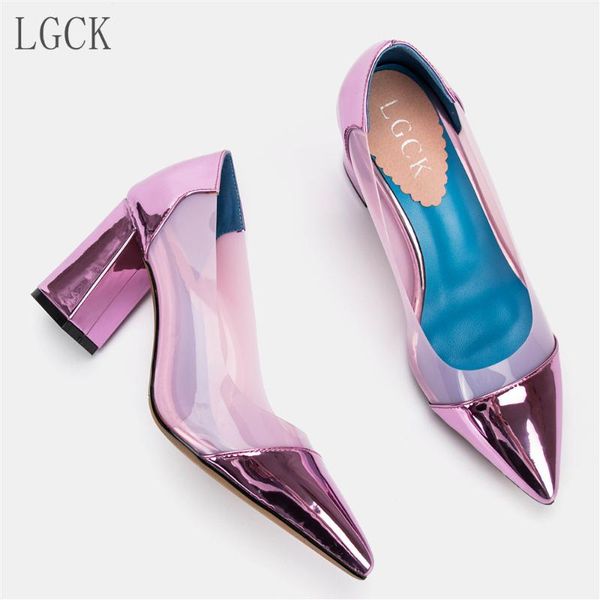 dress shoes size 34-43 genuine leather women pumps party wedding fashion clear pvc transparent patent high heels, Black
dress shoes size 34-43 genuine leather women pumps party wedding fashion clear pvc transparent patent high heels, Black