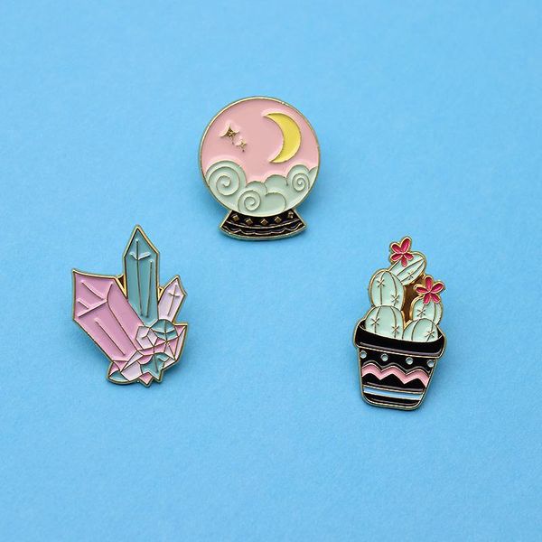 pins, brooches est crystal ball cactus potted plant metal enamel fashion badges pin backpack coat lapel pins jewelry accessories, Gray
pins, brooches est crystal ball cactus potted plant metal enamel fashion badges pin backpack coat lapel pins jewelry accessories, Gray