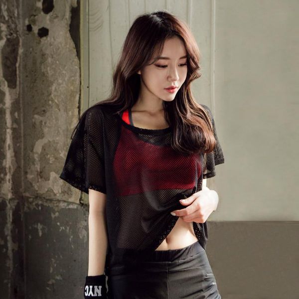 yoga outfit women mesh shirt quick dry sport fitness female running gym clothes tank workout exercises t-shirt sportwear
yoga outfit women mesh shirt quick dry sport fitness female running gym clothes tank workout exercises t-shirt sportwear