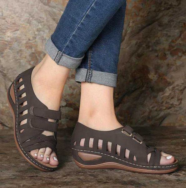 sandals large roman lady 2021 fashion versatile fish mouth low heel flat shoes for women hollow out women's, Black
sandals large roman lady 2021 fashion versatile fish mouth low heel flat shoes for women hollow out women's, Black