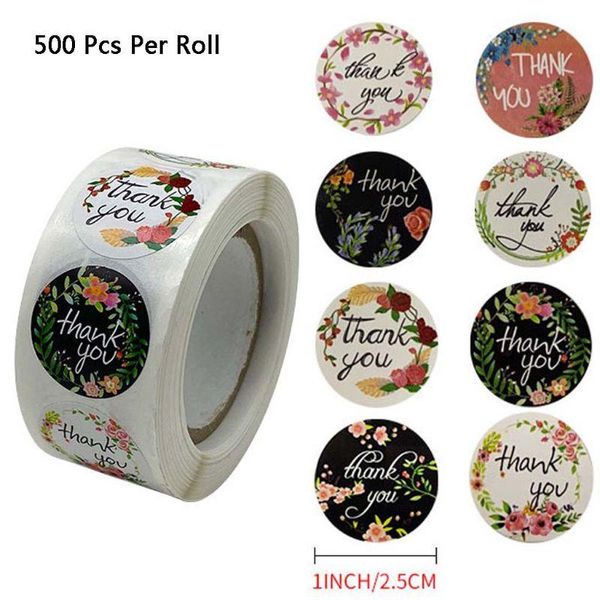 gift wrap 500pcs 8 designs floral thank you stickers 1inch for wedding favors stationery 896a
gift wrap 500pcs 8 designs floral thank you stickers 1inch for wedding favors stationery 896a