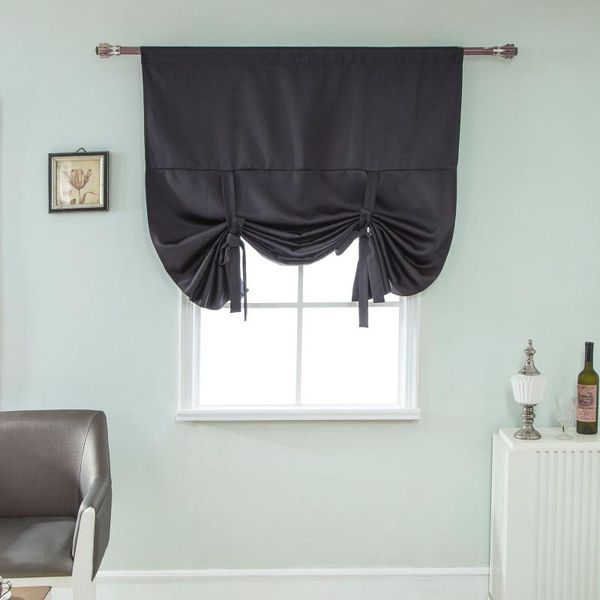blckout roman drapes balloon curtain thermal insulated rod pocket privacy protection valance tie up curtains for kitchen cafe &
blckout roman drapes balloon curtain thermal insulated rod pocket privacy protection valance tie up curtains for kitchen cafe &
