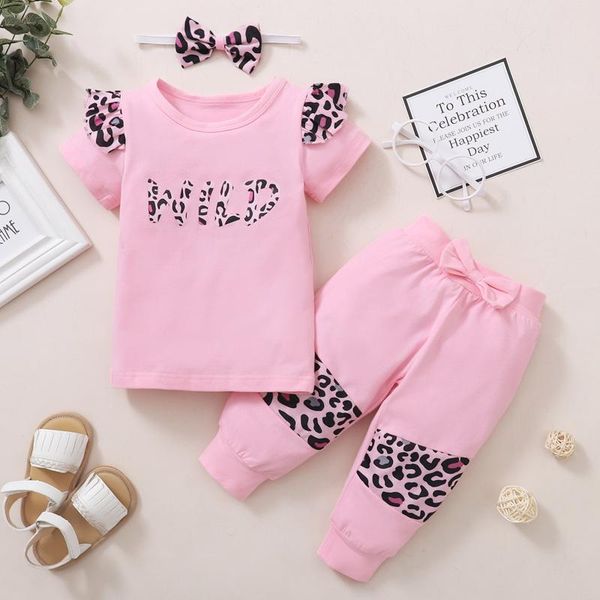 clothing sets toddler kids baby girls clothes summer casual letter t shirt leopard bow pants outfits set children's, White
clothing sets toddler kids baby girls clothes summer casual letter t shirt leopard bow pants outfits set children's, White