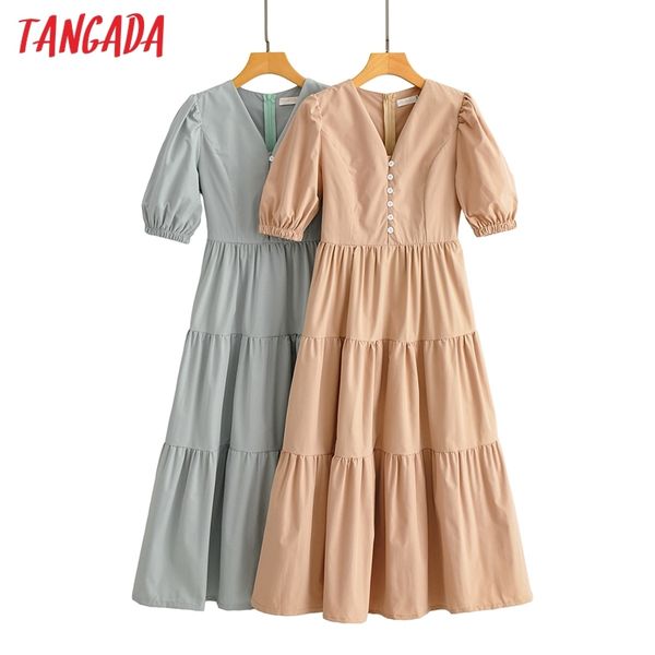 summer women vintage midi v neck short sleeve ladies elegant dress vestidos ai02 210416, Black;gray
summer women vintage midi v neck short sleeve ladies elegant dress vestidos ai02 210416, Black;gray