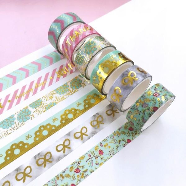 gift wrap multi pattern stationery masking tape set diy hand account journal scrapbooking decoration stickers
