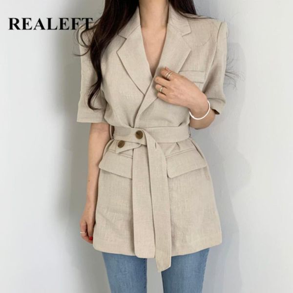 women's outwear casual jackets vintage turn down collar office ladies lace up high waist short female 210428, Black;brown
women's outwear casual jackets vintage turn down collar office ladies lace up high waist short female 210428, Black;brown