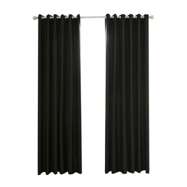 pure color high precision blackout curtains black 140*260cm wide*long perforated 2pcs curtain & drapes
pure color high precision blackout curtains black 140*260cm wide*long perforated 2pcs curtain & drapes