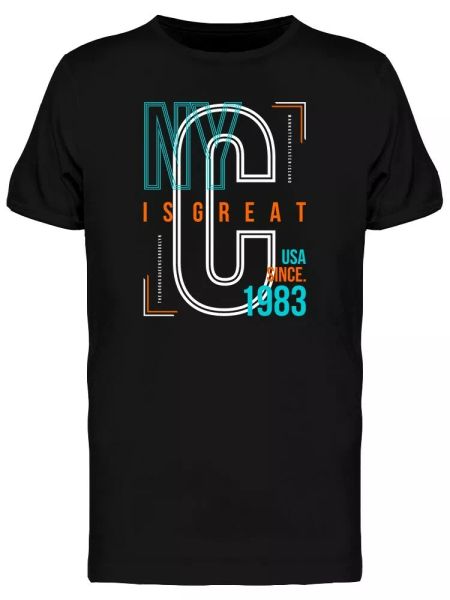 nyc is great graphic tee men's -image by shutterstock, White;black
nyc is great graphic tee men's -image by shutterstock, White;black