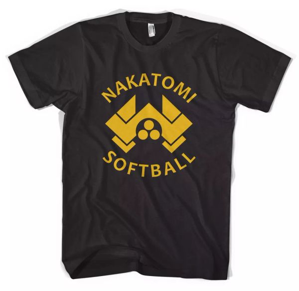 nakatomi softball die hard bruce willis t-shirt all sizes colours, White;black
nakatomi softball die hard bruce willis t-shirt all sizes colours, White;black