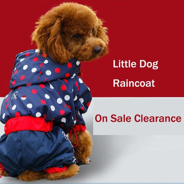 dog apparel clearance small raincoat waterproof little puppies animal hooded pet clothes four legs rain jacket drop ship
dog apparel clearance small raincoat waterproof little puppies animal hooded pet clothes four legs rain jacket drop ship