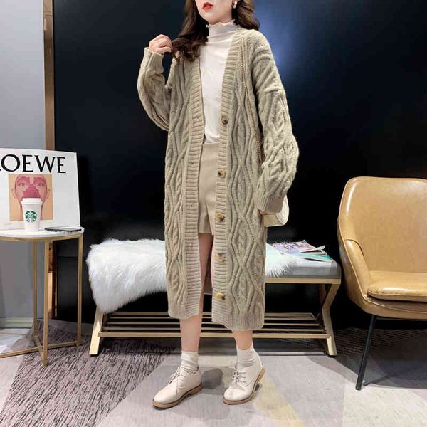 h.sa women maxi long jackets button up oversized twisted coat large knit sweater winter 210417, White;black
h.sa women maxi long jackets button up oversized twisted coat large knit sweater winter 210417, White;black