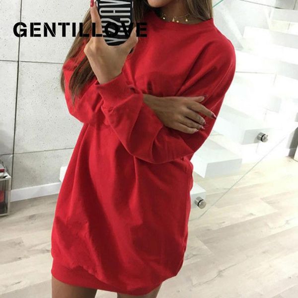 women's hoodies & sweatshirts gentillove 2021 women solid o neck long pullovers loose casual autumn sleeves sweatshirt fashionable tra, Black
women's hoodies & sweatshirts gentillove 2021 women solid o neck long pullovers loose casual autumn sleeves sweatshirt fashionable tra, Black