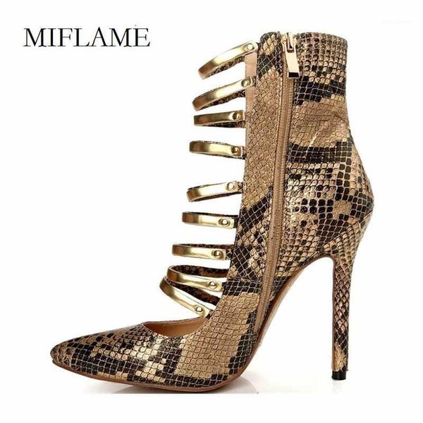 sandals women's high thin heel snakeskin printed metal decoration hollow out ankle summer pointed toe leisure shoes1, Black
sandals women's high thin heel snakeskin printed metal decoration hollow out ankle summer pointed toe leisure shoes1, Black