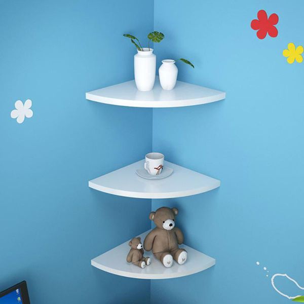 other home decor creative triangle fan shape storage rack wooden corner shelf decorative wall-mounted bookshelf sundries organizer (white)
other home decor creative triangle fan shape storage rack wooden corner shelf decorative wall-mounted bookshelf sundries organizer (white)