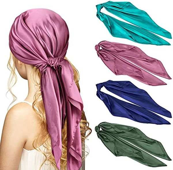 scarves summer silk square scarf solid women satin neck hair tie band soft beach hijab female bandana foulard 70*70cm, Blue;gray
scarves summer silk square scarf solid women satin neck hair tie band soft beach hijab female bandana foulard 70*70cm, Blue;gray