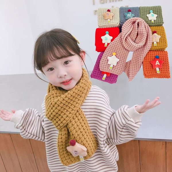 scarves korean cartoon star woolen yarn long children's scarf fashion wild and comfortable decoration boys girls bibs baby collars, Blue;gray
scarves korean cartoon star woolen yarn long children's scarf fashion wild and comfortable decoration boys girls bibs baby collars, Blue;gray