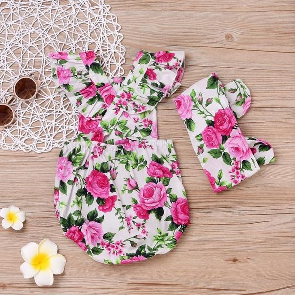 rompers 2pcs summer born baby girls clothing floral print cotton triangle jumpsuit+headband set 0-24m, Blue
rompers 2pcs summer born baby girls clothing floral print cotton triangle jumpsuit+headband set 0-24m, Blue