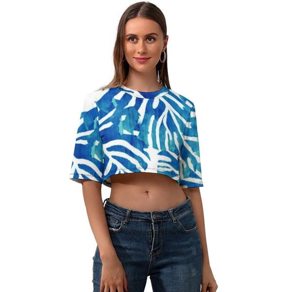 women's t-shirt tropical crop trendy street wear t shirt o neck ladies printed short sleeve polyester tshirt, White
women's t-shirt tropical crop trendy street wear t shirt o neck ladies printed short sleeve polyester tshirt, White