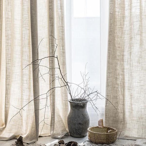 premium natural linen curtains semi-shading ramie cortinas yarn solid color cotton gauze curtain drapes &
premium natural linen curtains semi-shading ramie cortinas yarn solid color cotton gauze curtain drapes &