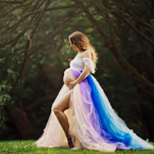 lace stitching yarn net trailing a pregnant woman even dress pography with short sleeves maternity dresses, White
lace stitching yarn net trailing a pregnant woman even dress pography with short sleeves maternity dresses, White