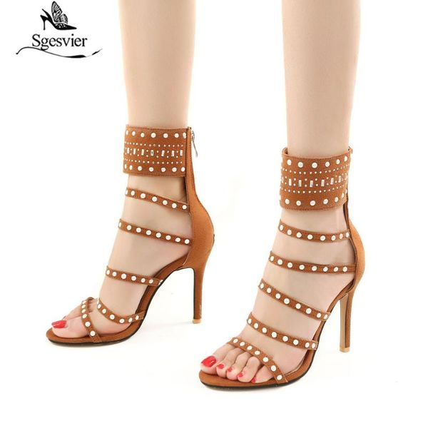 sgesvier women sandals stiletto high heel shoes woman black summer style gladiator thin heels g432
sgesvier women sandals stiletto high heel shoes woman black summer style gladiator thin heels g432
