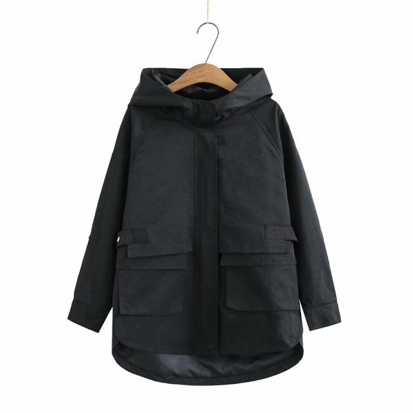plus size outerwear & coats jackets oversized women2021 casual spring autumn zipper pocket hooede women coat solid black pink gray
plus size outerwear & coats jackets oversized women2021 casual spring autumn zipper pocket hooede women coat solid black pink gray