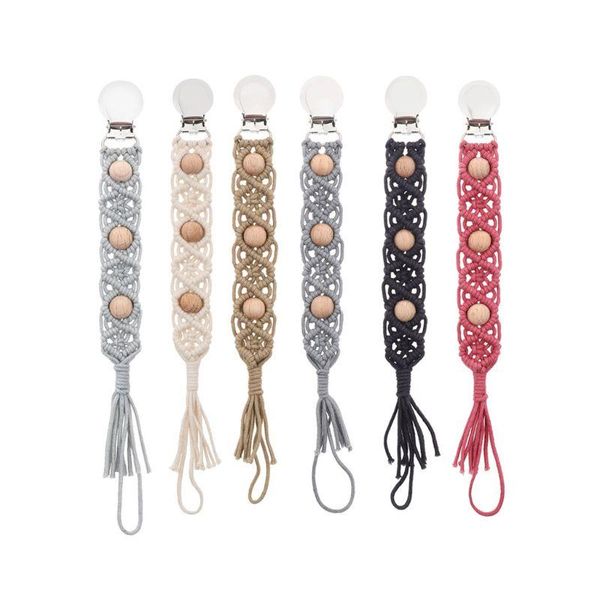 pacifiers# vintage braided baby cotton tassel pacifier chain for born teething soother chew toy dummy clips
pacifiers# vintage braided baby cotton tassel pacifier chain for born teething soother chew toy dummy clips