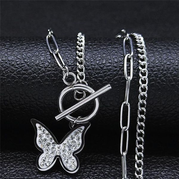pendant necklaces hip hop stainless steel butterfly necklace women silver color jewelry acier inoxydable bijoux nxhyb203s03
pendant necklaces hip hop stainless steel butterfly necklace women silver color jewelry acier inoxydable bijoux nxhyb203s03