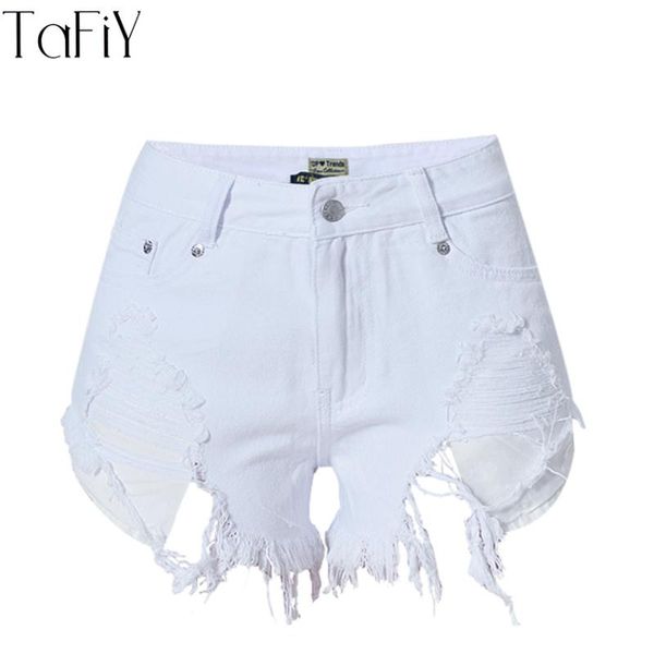 tafiy women denim fashion white color ripped shorts tassel irregular high waist jeans short summer female hole jean women's, Blue
tafiy women denim fashion white color ripped shorts tassel irregular high waist jeans short summer female hole jean women's, Blue