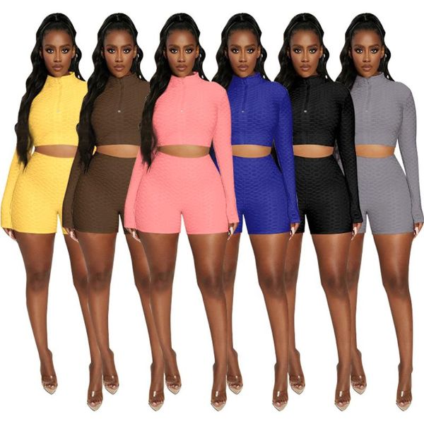 women's tracksuits zoctuo biker shorts and full sleeve suit for women tracksuit short sets two 2 piece set zipper casual solid fashion, Gray
women's tracksuits zoctuo biker shorts and full sleeve suit for women tracksuit short sets two 2 piece set zipper casual solid fashion, Gray