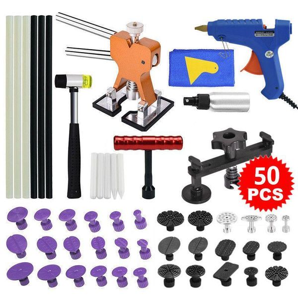 professional hand tool sets paintless dent puller kit repair dents in all parts remover for big bridge small and medium
professional hand tool sets paintless dent puller kit repair dents in all parts remover for big bridge small and medium