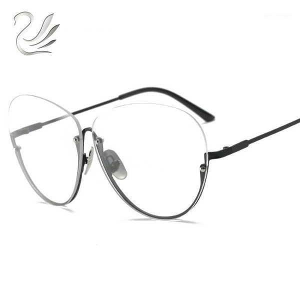 sunglasses uanloe 2021 arrival women and men fashion glasses clear mirror sun half frame, White;black
sunglasses uanloe 2021 arrival women and men fashion glasses clear mirror sun half frame, White;black