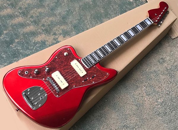 factory wholesale left-handed red electric guitar with rosewood fretboard,can be customized as request
factory wholesale left-handed red electric guitar with rosewood fretboard,can be customized as request