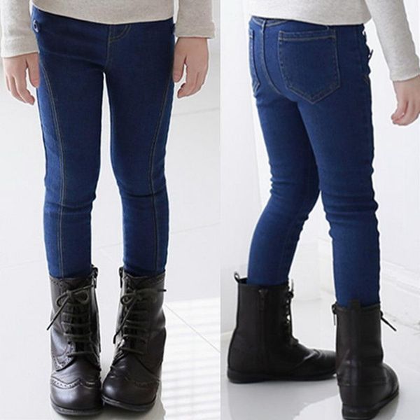 kids girls fashion jeans spring 2021 children casual slim pencil pants for 3-8 years, Blue
kids girls fashion jeans spring 2021 children casual slim pencil pants for 3-8 years, Blue