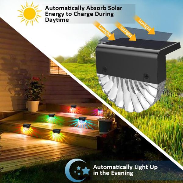 solar lamps led light outdoor acrylic shell rgb color stair lamp garden decoration christmas cell for year
solar lamps led light outdoor acrylic shell rgb color stair lamp garden decoration christmas cell for year