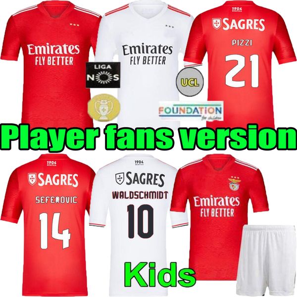 player fans version 20 21 22 benfica soccer jerseys 2021 2022 waldschmidt seferovic everton pizzi rafa darwin home away kids football shirts, Black;yellow
player fans version 20 21 22 benfica soccer jerseys 2021 2022 waldschmidt seferovic everton pizzi rafa darwin home away kids football shirts, Black;yellow
