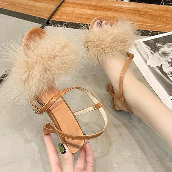 dress shoes 2021 summer woman's pumps thin high heels fur buckle lace up ladies stiletto open toe pu leather club party women sandals, Black
dress shoes 2021 summer woman's pumps thin high heels fur buckle lace up ladies stiletto open toe pu leather club party women sandals, Black