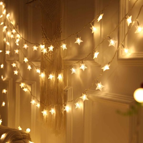 strings fairy garlands led string lights stars 3m 5m 10m waterproof for christmas tree wedding home indoor decoration usb/battery power
strings fairy garlands led string lights stars 3m 5m 10m waterproof for christmas tree wedding home indoor decoration usb/battery power