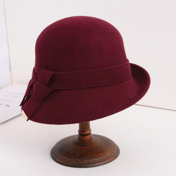 stingy brim hats winter women's hat wool fedoras curl dome felt elegant black cap ladies bucket bowler vintage chapeus, Blue;gray
stingy brim hats winter women's hat wool fedoras curl dome felt elegant black cap ladies bucket bowler vintage chapeus, Blue;gray
