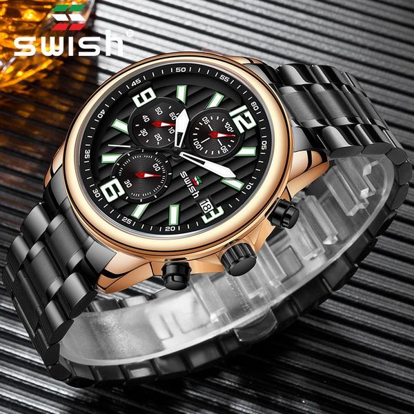 wristwatches 2021 luxury swish luminous military watches men waterproof sports quartz wristwatch chronograph male montre homme, Slivery;brown
wristwatches 2021 luxury swish luminous military watches men waterproof sports quartz wristwatch chronograph male montre homme, Slivery;brown